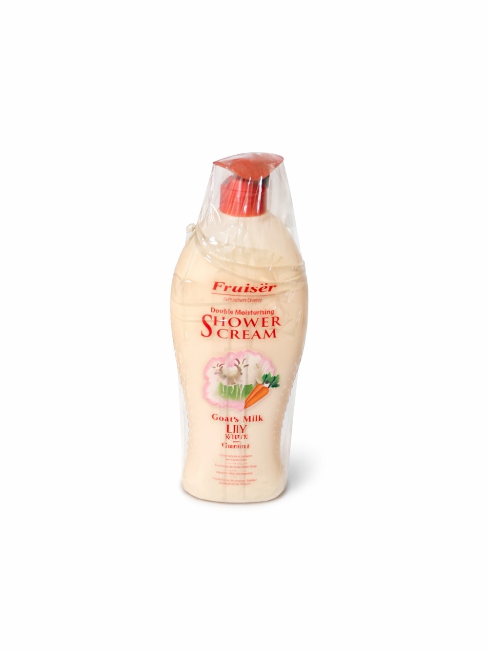Double Moisturising Goat's Milk Shower Cream - Peach